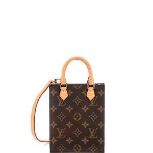 Louis Vuitton Petit Sac Plat Bag Canvas #239428L18B